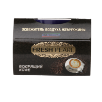 Освежитель воздуха жемчужины «Dr. Norvin» FreshPearl Бодрящий кофе, 100гр., 1х24 шт